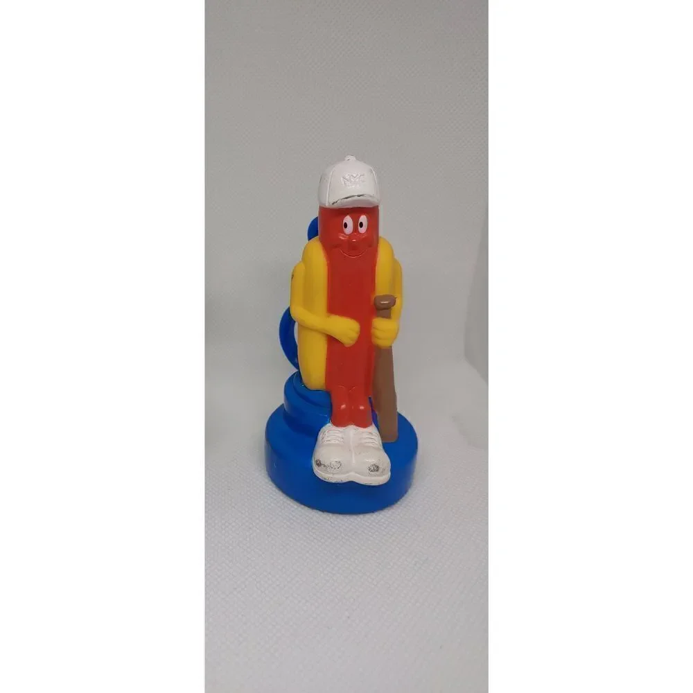 Vintage Nathan's Famous Hot Dog Baseball Player 4